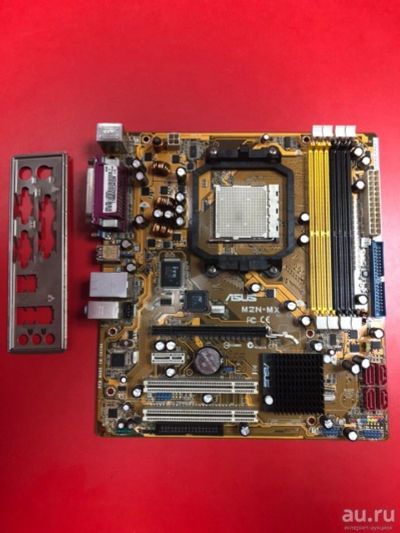 Лот: 13442521. Фото: 1. Материнская плата AM2 Asus M2N-MX... Материнские платы