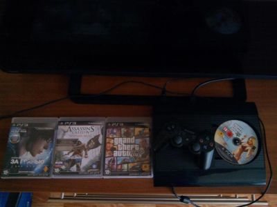 Лот: 6493380. Фото: 1. Sony Playstation 3 Super Slim... Игровые приставки, консоли