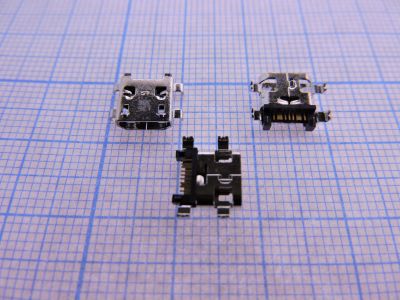 Лот: 12287277. Фото: 1. Системный разъём №056 micro-USB... Разъёмы