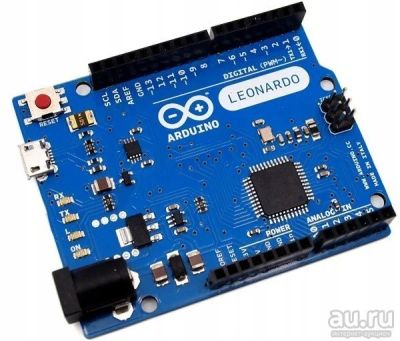 Лот: 13322909. Фото: 1. Arduino Leonardo, ATMega 32U4. Микроконтроллеры