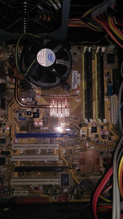 Лот: 11973460. Фото: 1. Материнская плата Asus P5K rev... Материнские платы