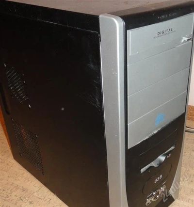 Лот: 1938755. Фото: 1. Системный блок Asus P4P800-F/Celeron... Компьютеры в сборе