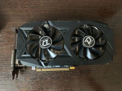 Лот: 17367461. Фото: 1. Rx 580 4gb powercolor. Видеокарты