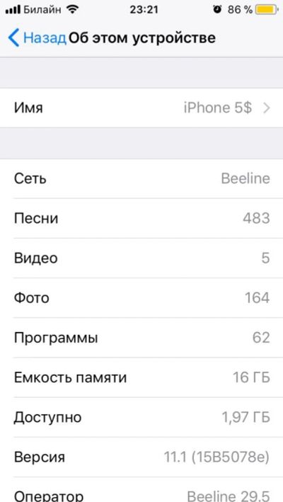 Лот: 10590850. Фото: 1. iPhone 5s space grey 16gb рст. Смартфоны