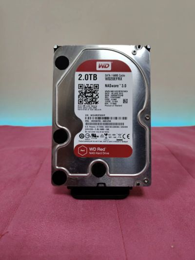 Лот: 24955233. Фото: 1. HDD Жесткий диск 2000Gb/WD/ WD20EFRX... Жёсткие диски (HDD)