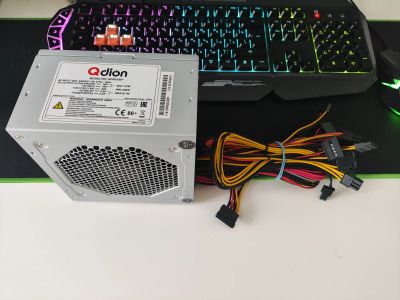 Лот: 17548134. Фото: 1. 500W FSP Q-DION QD500 80+ (24... Корпуса, блоки питания