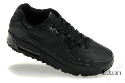 Лот: 1581287. Фото: 1. Nike Air Max 90 черные. Кеды, кроссовки, слипоны