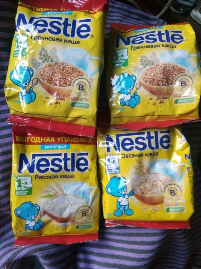 Лот: 11217024. Фото: 1. Каша Nestle. Детское питание