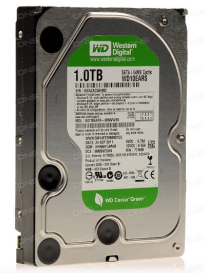 Лот: 18676605. Фото: 1. Жесткий диск Western Digital Caviar... Жёсткие диски (HDD)