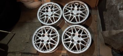 Лот: 17712141. Фото: 1. Диски Nissan 6*15 4*114.3 ет40... Диски