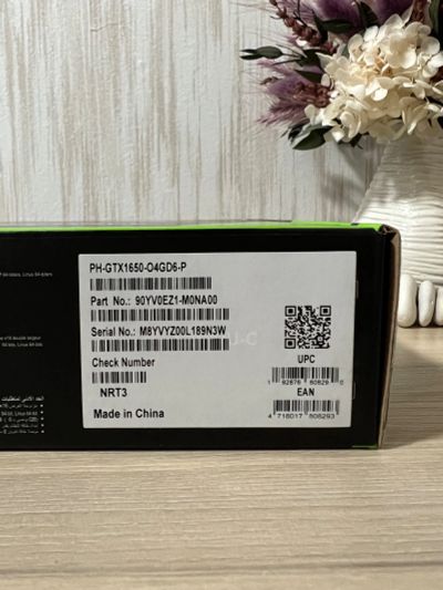 Лот: 20109550. Фото: 1. Видеокарта GeForce GTX 1650. Видеокарты