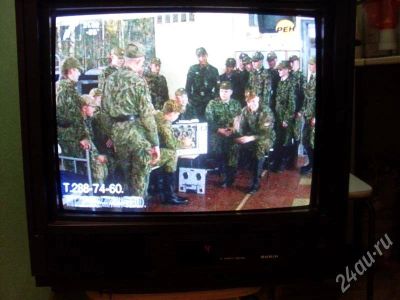 Лот: 727164. Фото: 1. тв рубин 54см с пультом, кинескоп... Телевизоры