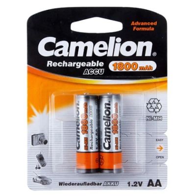 Лот: 12123334. Фото: 1. Аккумулятор Camelion R6 (1800mA-NiMH... Батарейки, аккумуляторы, элементы питания