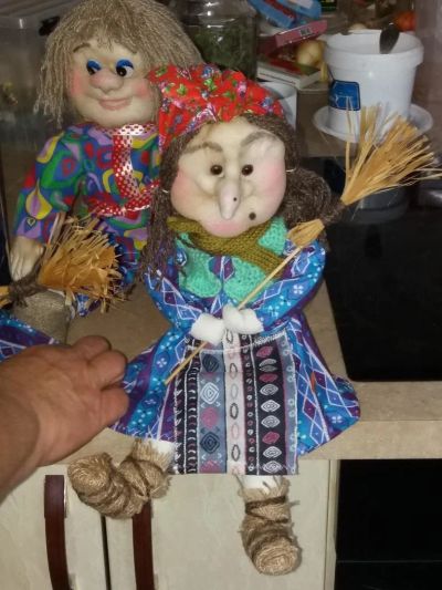 Лот: 10777158. Фото: 1. кукла баба яга. Подарки на Новый год