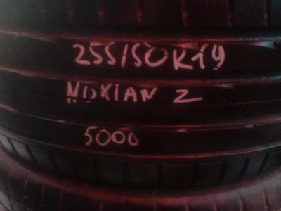 Лот: 9906166. Фото: 1. 255/50 R19 Nokian Z одно. Шины