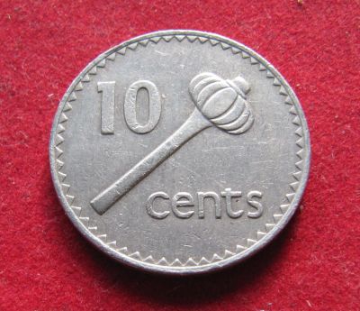 Лот: 19696406. Фото: 1. Фиджи 10 центов, 1985 г. Остальные страны