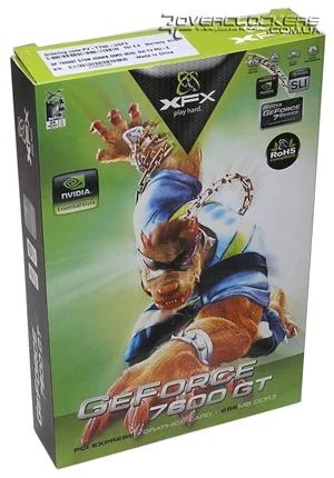 Лот: 4726033. Фото: 1. xfx geforce 7600 gs 256 mb. Видеокарты
