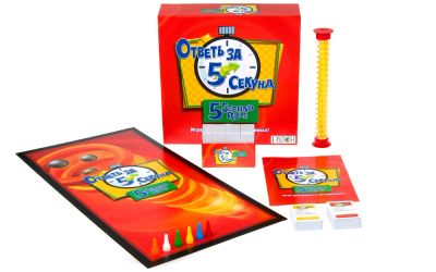 Лот: 8810367. Фото: 1. Ответь за 5 секунд. Настольные игры, карты