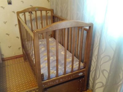 Лот: 5063637. Фото: 1. детская кроватка. Детские кровати и кроватки