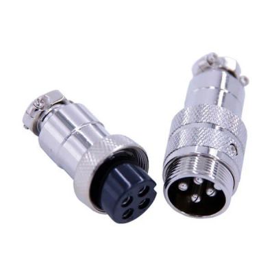 Лот: 17508603. Фото: 1. Соединительный разъем GX20 4pin... Разъёмы