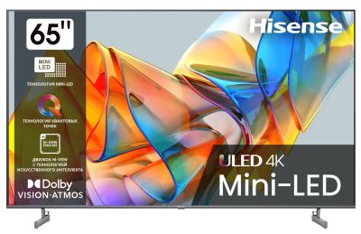 Лот: 25397741. Фото: 1. Телевизор Hisense 65" 65U6KQ... Телевизоры