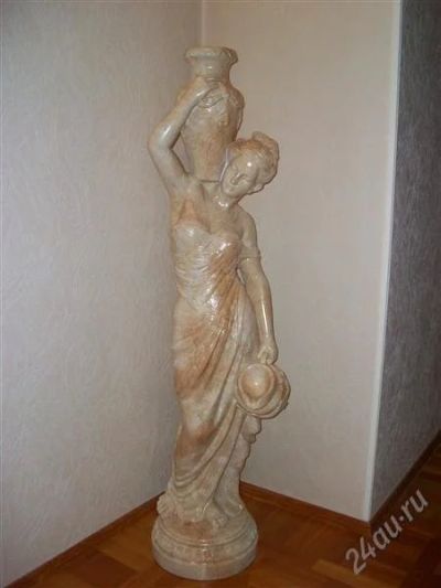 Лот: 958785. Фото: 1. Статуя Скульптура Девушка с Кувшином. Скульптуры
