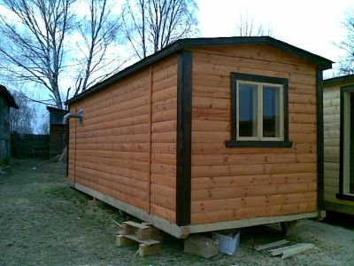 Лот: 5484462. Фото: 1. Баня. Бытовки, вагончики строительные