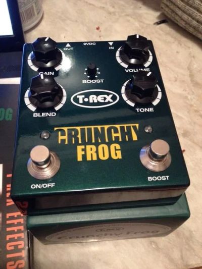 Лот: 5484822. Фото: 1. T-REX Crunchy Frog налетай,торопись... Гитарные эффекты и комбоусилители