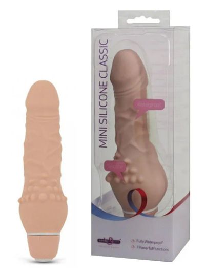 Лот: 22065186. Фото: 1. Мини вибро реалистик Mini Silicone... Игрушки