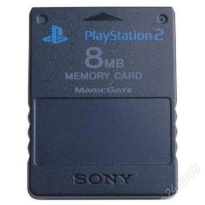 Лот: 1143645. Фото: 1. Карта памяти 8Mb для PS2 Playstation... Запчасти для игровых приставок, консолей