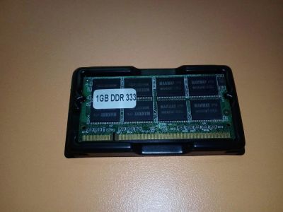 Лот: 13045442. Фото: 1. Память для ноутбука 1Gb 1Гб So-DDR... Оперативная память