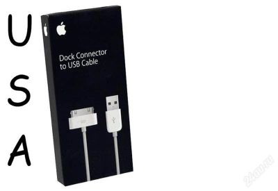 Лот: 792436. Фото: 1. USB кабель для синхронизации/зарядки... Дата-кабели, переходники