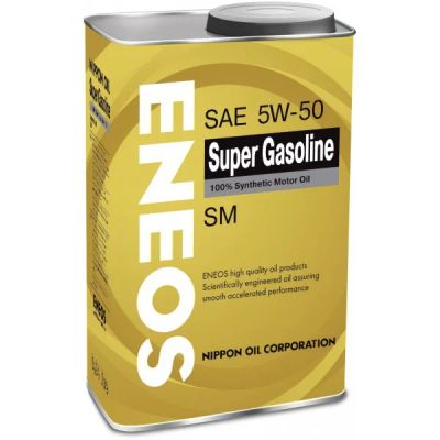 Лот: 8632245. Фото: 1. Eneos Super Gasoline, 5W-50, 0... Масла, жидкости