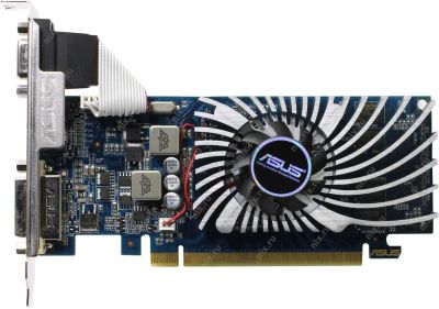 Лот: 10508879. Фото: 1. ASUS GT610-1GD3-L №2. Видеокарты