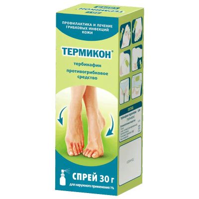 Лот: 22204826. Фото: 1. Термикон спрей 1% 30 г. Лекарства