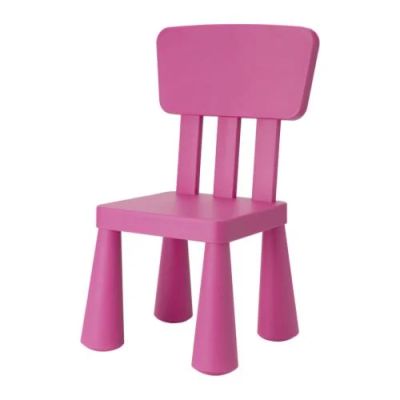 Лот: 3665638. Фото: 1. Детский стул, темно-розовый!. Столики, стулья, парты