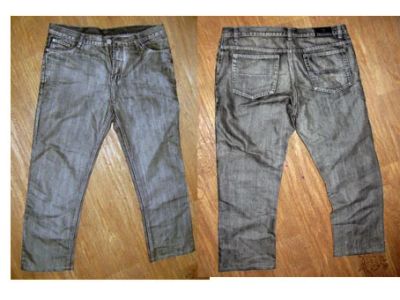 Лот: 3505818. Фото: 1. джинсовые штаны (джинсы) 52размер... Брюки, джинсы, шорты