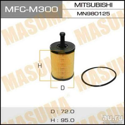 Лот: 14321712. Фото: 1. Masuma MFC-M300 Фильтр масляный... Расходные материалы