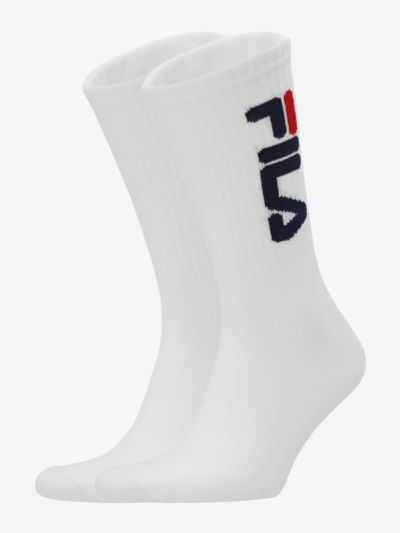 Лот: 22449624. Фото: 1. Носки FILA, 2 пары, Белый. Другое (спортивная одежда)