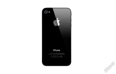 Лот: 5724215. Фото: 1. Задняя крышка на iphone 4s черная... Корпуса, клавиатуры, кнопки