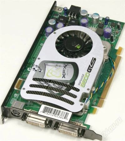 Лот: 1039885. Фото: 1. GeForce 8600 GTS XFX 256MB. Видеокарты