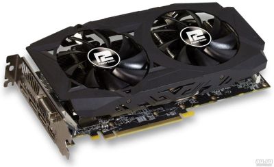 Лот: 15395081. Фото: 1. Видеокарта PoweRColor Radeon RX... Видеокарты