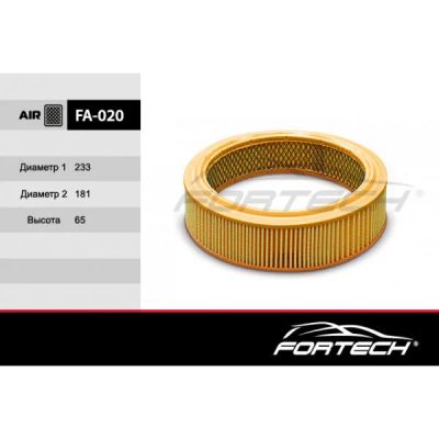 Лот: 16114834. Фото: 1. FA-020 FORTECH Ф\ возд.\21011109100... Другое (автозапчасти)
