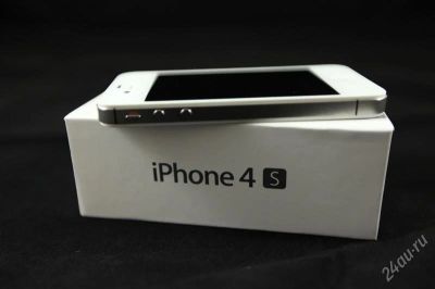 Лот: 2616878. Фото: 1. iPhone 4S, 16gb, white, в отличном... Смартфоны