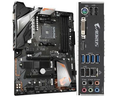 Лот: 21993712. Фото: 1. Игровой комплект! B450 Aorus Elite... Комплекты запчастей