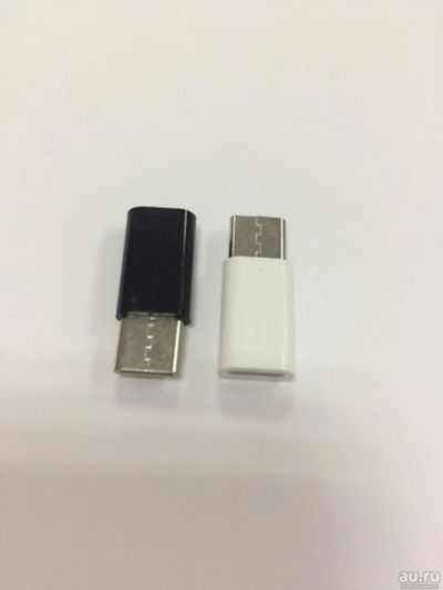 Лот: 10337731. Фото: 1. Переходник Type C (F) - MicroUSB... Дата-кабели, переходники