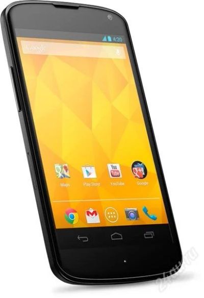 Лот: 3250783. Фото: 1. Google Nexus 4 16Gb. 4x1,5ГГц... Смартфоны