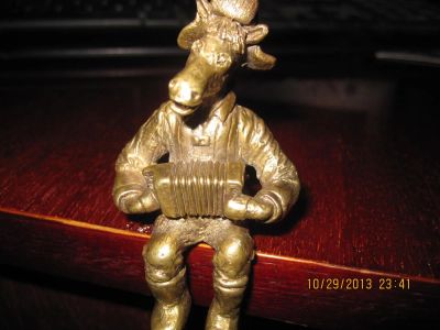 Лот: 3339129. Фото: 1. Статуэтка, подарок к Новому Году... Фигурки, статуэтки