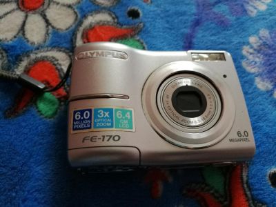 Лот: 10661947. Фото: 1. Olympus FE-170. Цифровые компактные