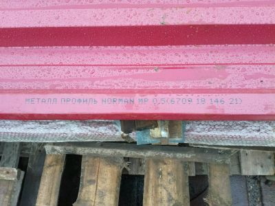 Лот: 8585329. Фото: 1. Продам обменяю профнастил Norman. Кровельные материалы